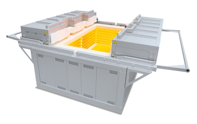 Der Schachtofen von Nabertherm